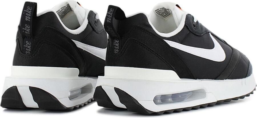Nike Air Max Dawn Herenschoenen 40.5 Zwart Metallic Silver Total Orange Summit White - Foto 5