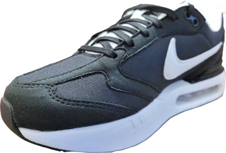 Nike Air Max Dawn Kinderschoenen Black Metallic Silver Total Orange Summit White