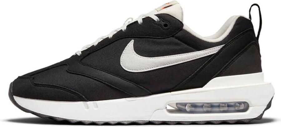 Nike Air Max Dawn Herenschoenen 40.5 Zwart Metallic Silver Total Orange Summit White - Foto 6