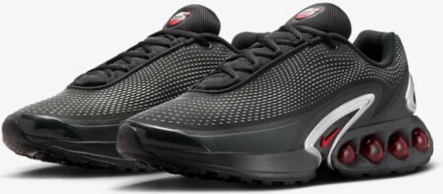 Nike air max DN DV3337-016 black univ red metallic silver smoke grey - Foto 4