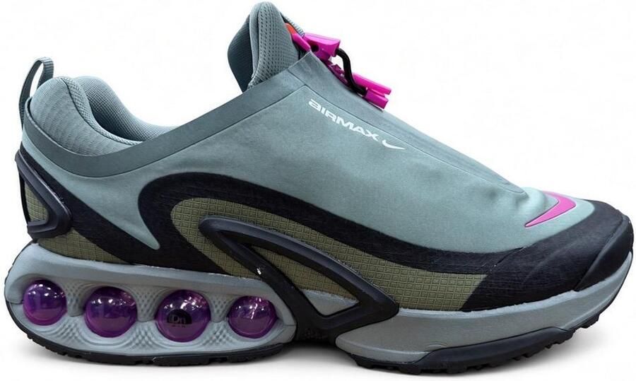 Nike Sportswear Sneakers laag 'AIR MAX DN ROAM' lichtgrijs groen donkerroze zwart