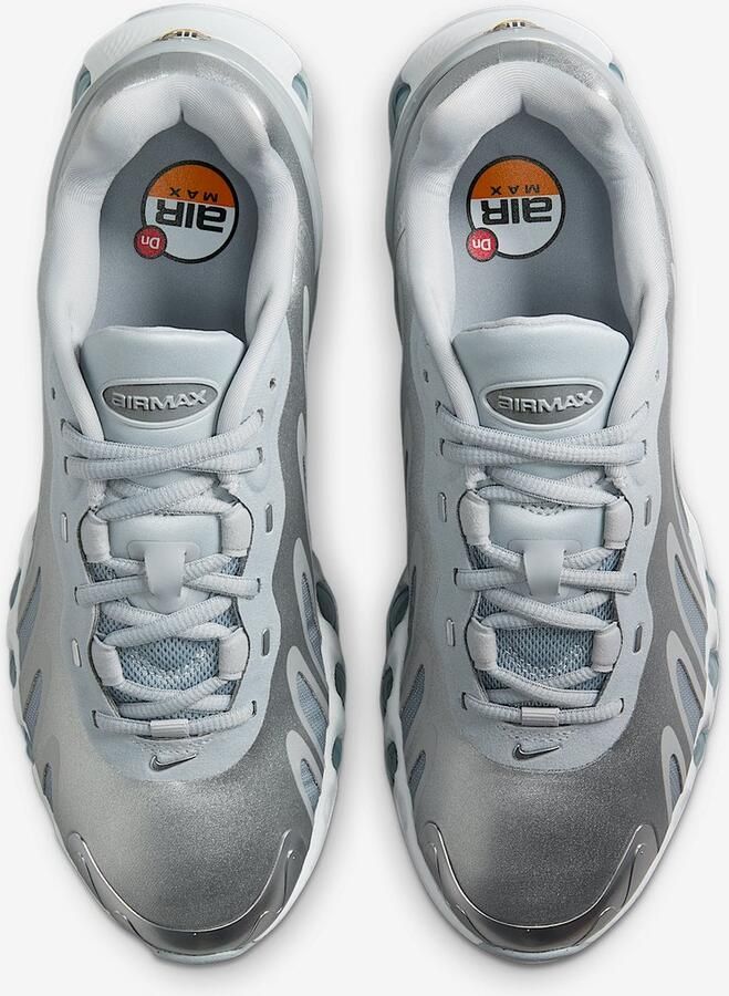 Nike Air Max Dn8 Wolf Grey Off White Off White Metallic Silver Grijs Wit Air Max Lifestyle Dames Sneakers voor Vrouwen - Foto 3
