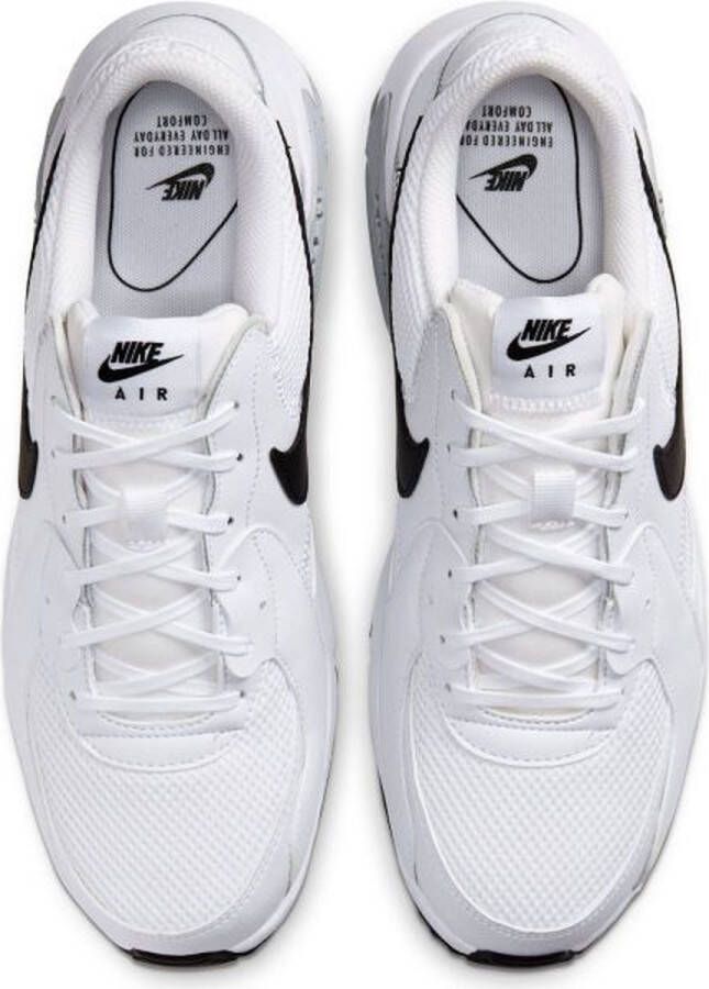 Nike Air Max Excee Heren Sneakers Sport Casual Schoenen Wit Zwart CD4165 - Foto 4