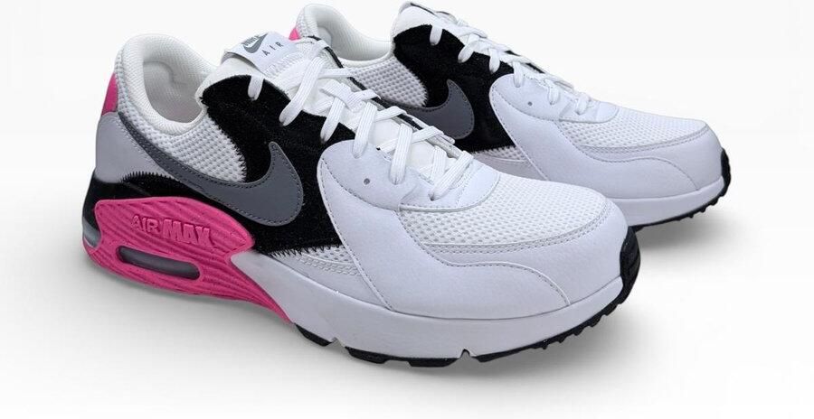 Nike Air Max Excee Dames Sneakers White Cool Grey-Black-Hyper Pink