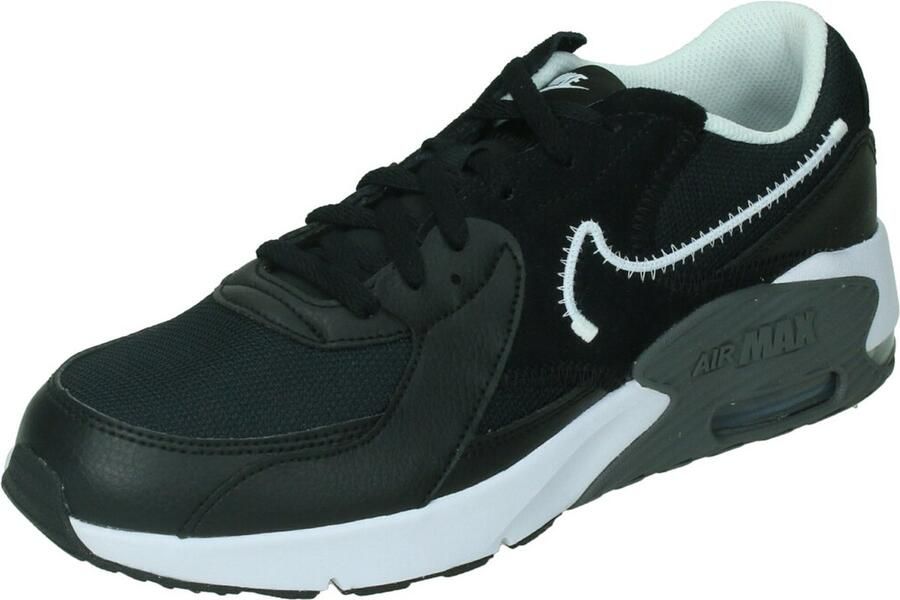 Nike Air Max Excee Sportschoen Kinderen Black White-Dark Grey 6Y