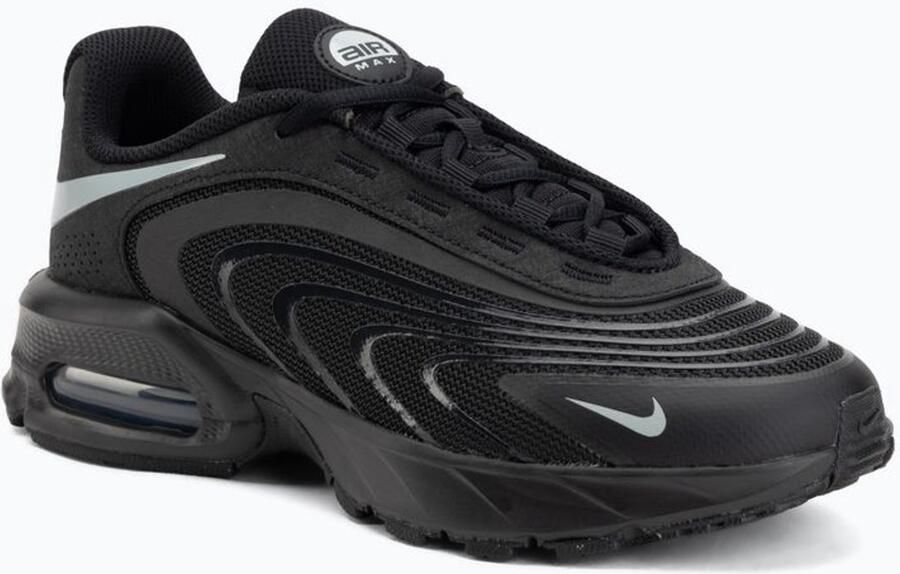 Nike Air Max Fire Sneakers Black Light Silver Light Pumice Zwart Zilver Lichtgrijs Air Max Fire Casual Heren