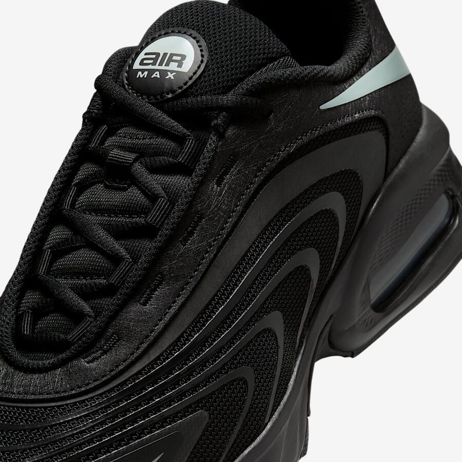Nike Air Max Fire Sneakers Zwart Light Silver Light Pumice Air Max Lifestyle Heren Sneakers voor Mannen