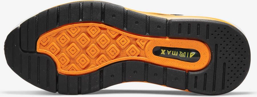 Nike Air Max Genome Kinderschoenen Black Grey Fog White Total Orange - Foto 6