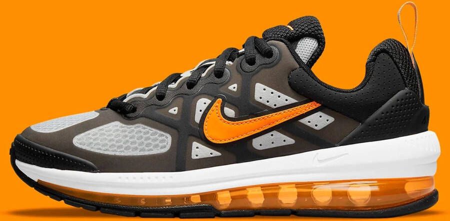 Nike Air Max Genome Kinderschoenen Black Grey Fog White Total Orange - Foto 3