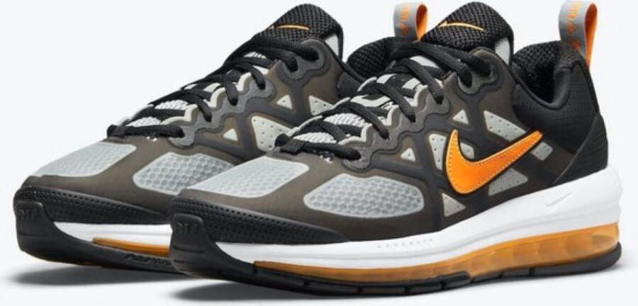 Nike Air Max Genome Kinderschoenen Black Grey Fog White Total Orange