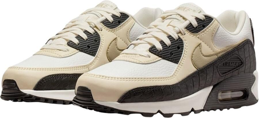 Nike Air Max 90 "Croc Skin" IM3110-100 Wit Beige Zwart - Foto 2