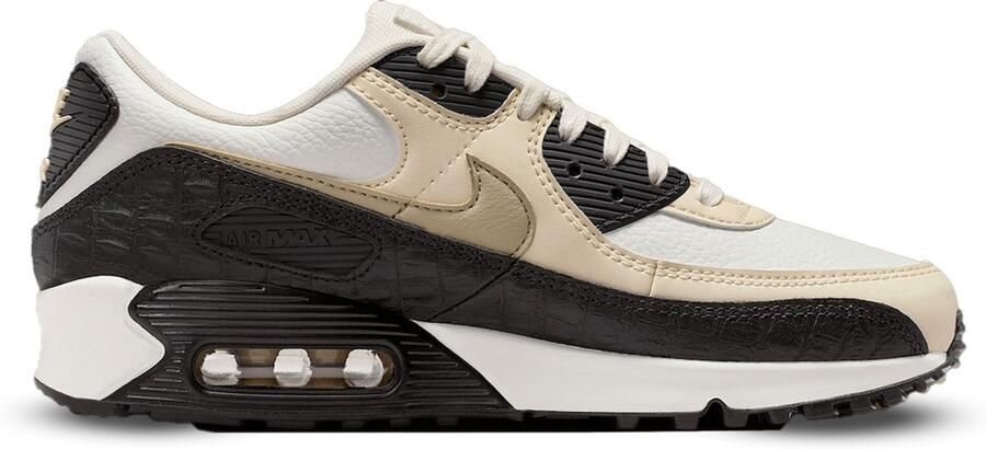 Nike Air Max 90 "Croc Skin" IM3110-100 Wit Beige Zwart - Foto 2