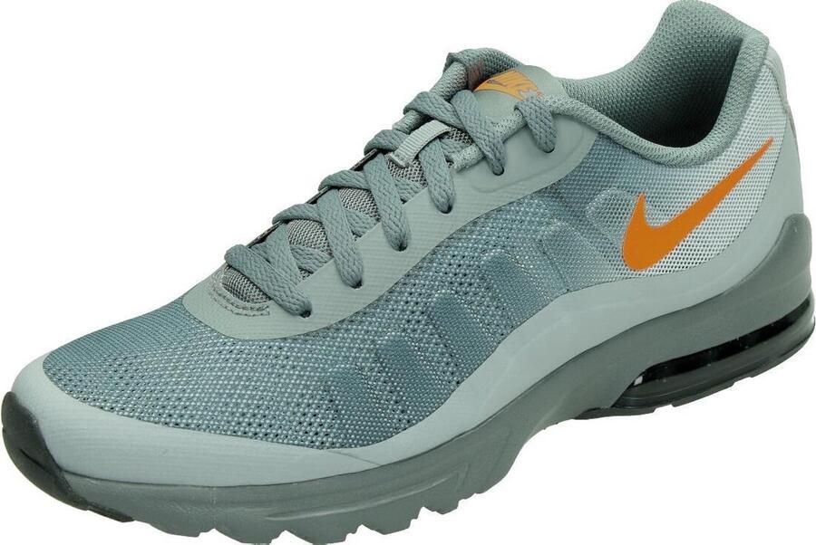 Nike air max invigor in de kleur grijs oranje