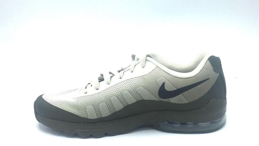 Nike Air Max Invigor Print Light Bone Cargo Khaki Zwart Wit Bruin Air Max Lifestyle Heren Sneakers voor Mannen