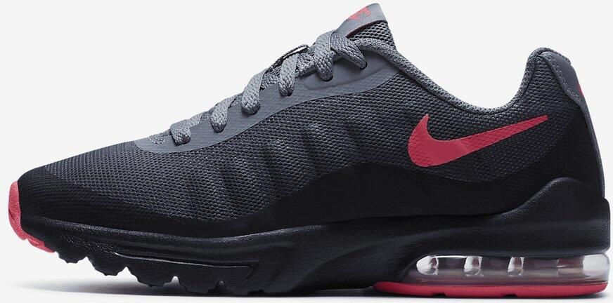 Nike Air Max Invigor Zwart Cool Grey Racer Pink Zwart Grijs Air Max Lifestyle Kinder Sneakers voor en - Foto 2