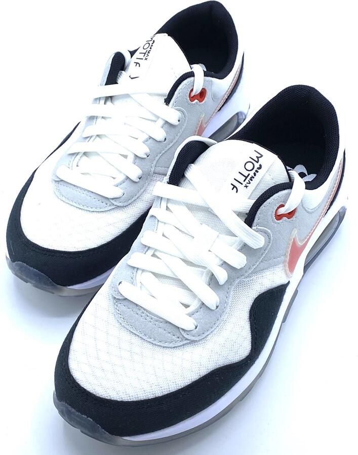 Nike Air Max Motif Kinderschoenen Black White Grey Fog Siren Red Kind - Foto 3