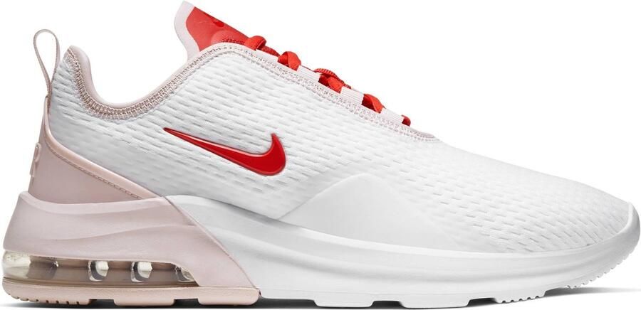 Nike Air Max Motion 2 Dames Sneakers White Track Red-Barely Rose