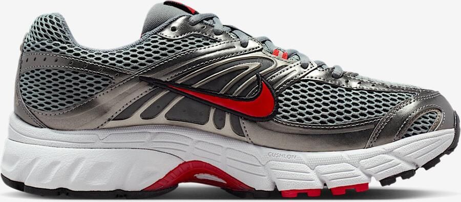 Nike Air Max Moto 2K Smoke Grey Black Metallic Pewter University Red Grijs Rood Air Max Lifestyle Heren Sneakers voor Mannen - Foto 3