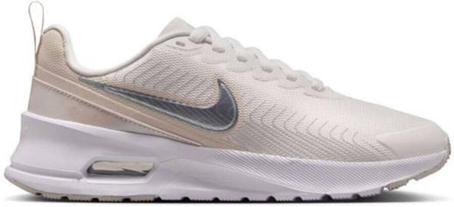 Nike Air Max Nauxis Unisex Sneaker Wit Zilver