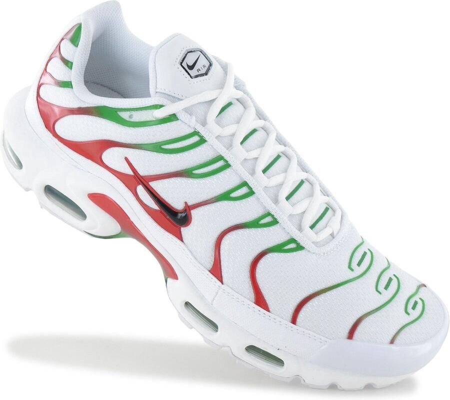 Nike Air Max Pl TN Sneakers White Black Kelly Green DM0032