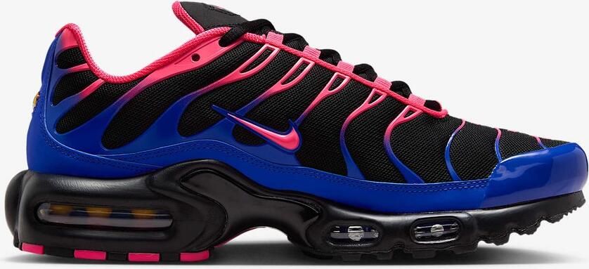 Nike Air Max Plus Dames Sneaker Zwart Blauw Roze Doos zonder deksel