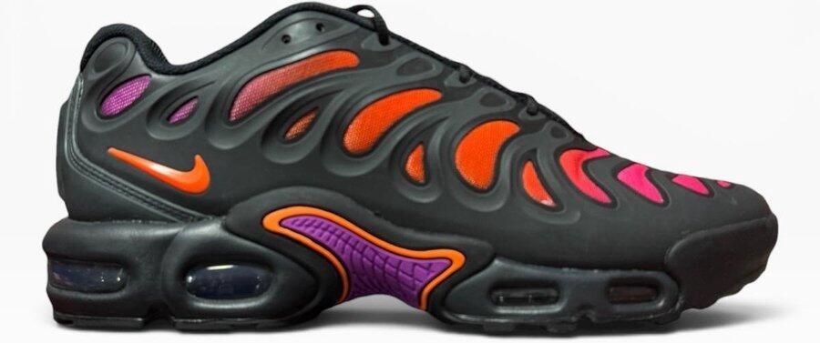 Nike Air Max Plus Drift Sneakers Heren Zwart Gris Fume Doos Zonder Deksel