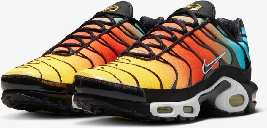 Nike Air Max Plus Heren Sneaker Geel Oranje Blauw Zwart Limited edition Doos zonder deksel