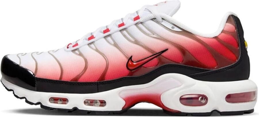 Nike Air Max Plus Sneakers Mannen Wit Rood
