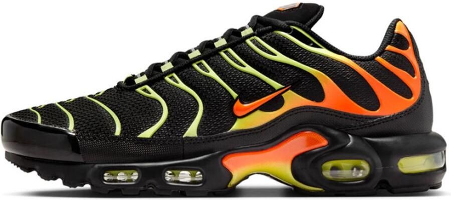 Nike Air Max Plus Sneakers Mannen Zwart Groen Oranje