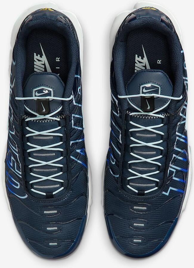 Nike Air Max Plus Sneakers Obsidian Comet Blue Glacier Blue Air Max Plus Lifestyle Heren Sneakers voor Mannen