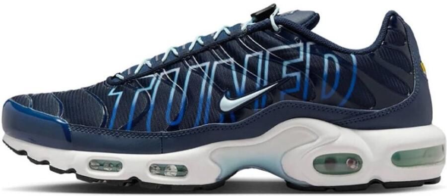 Nike Air Max Plus Sneakers Obsidian Glacier Blue-Obsidian Donkerblauw Lichtblauw Air Max Plus Lifestyle Heren Sneakers voor Mannen