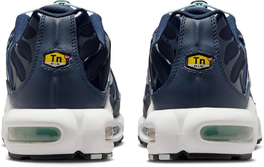 Nike Air Max Plus Sneakers Obsidian Obsidian Comet Blue Glacier Blue Donkerblauw Blauw Air Max Plus Lifestyle Heren Sneakers voor Mannen