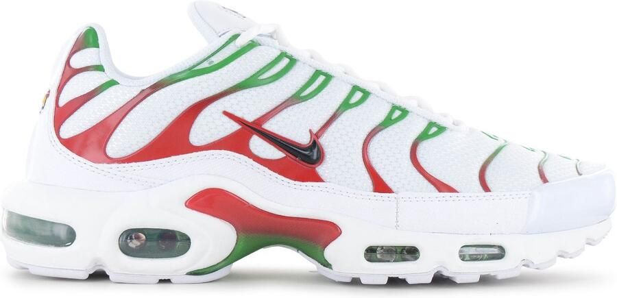 Nike Air Max Plus Sneakers White Black Kelly Green DM0032