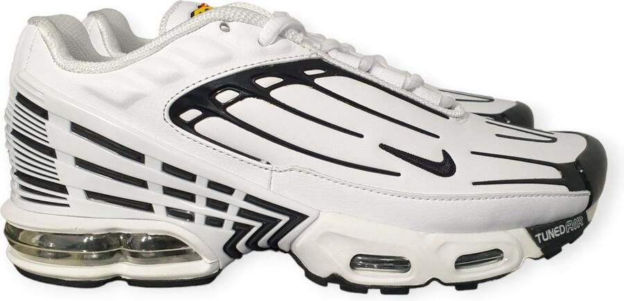Nike Air Max Plus TN III 3 Leather Heren Sneakers Sport Casual Schoenen Wit CK6716