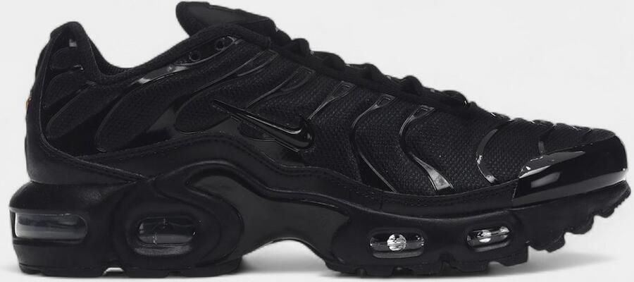 Nike Lage Sneakers Air Max Plus Triple Black (GS)