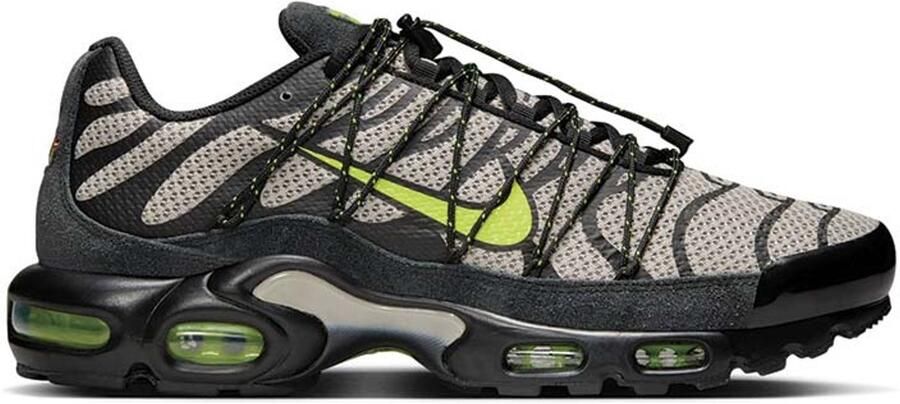 Nike Air Max Plus Utility Sneakers Black Volt-College Grey Zwart Groen Grijs Air Max Utility