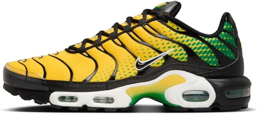 Nike Air Max Plus Brazil Varsity Maize Pine Green Sneakers Heren Doos Zonder Deksel