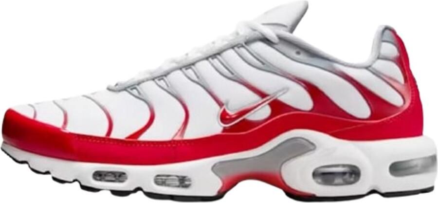 Nike Air Max Plus White Red Sneakers Unisex