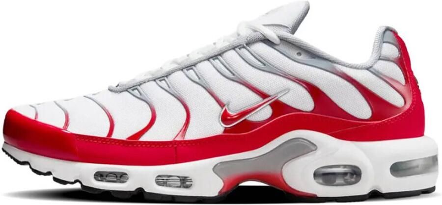 Nike Air Max Plus White Red Sneakers Unisex
