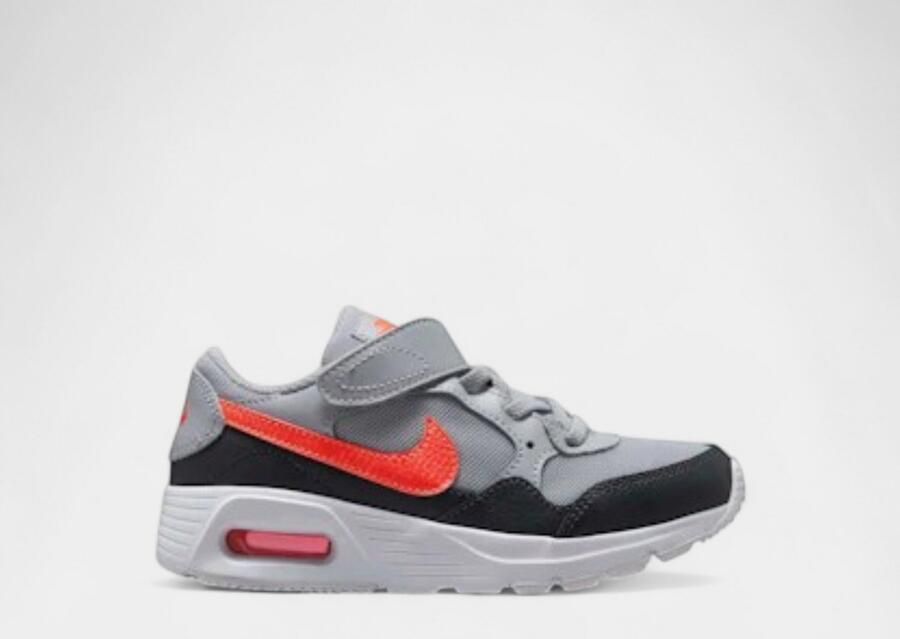 Nike Air Max SC Wolf Grey Anthracite White Bright Crimson (PS)