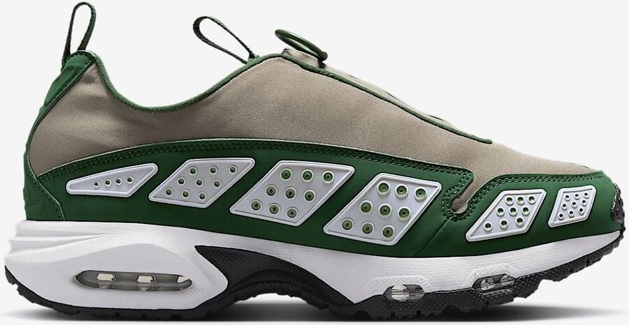 Nike Air Max SNDR Light Army Fir-White-Black Groen Wit Zwart Air Max Lifestyle Dames Sneakers voor Vrouwen