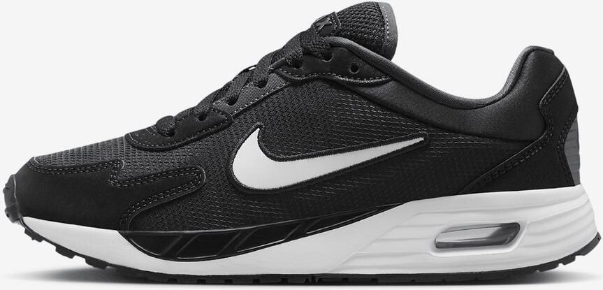 Nike Air Max Solo Black Anthracite Black White Zwart Antraciet Wit Air Max Lifestyle Kinder Sneakers voor en