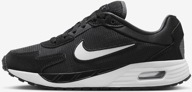 Nike Air Max Solo GS Black White Anthracite Zwart Wit Air Max Lifestyle Kinder Sneakers voor en