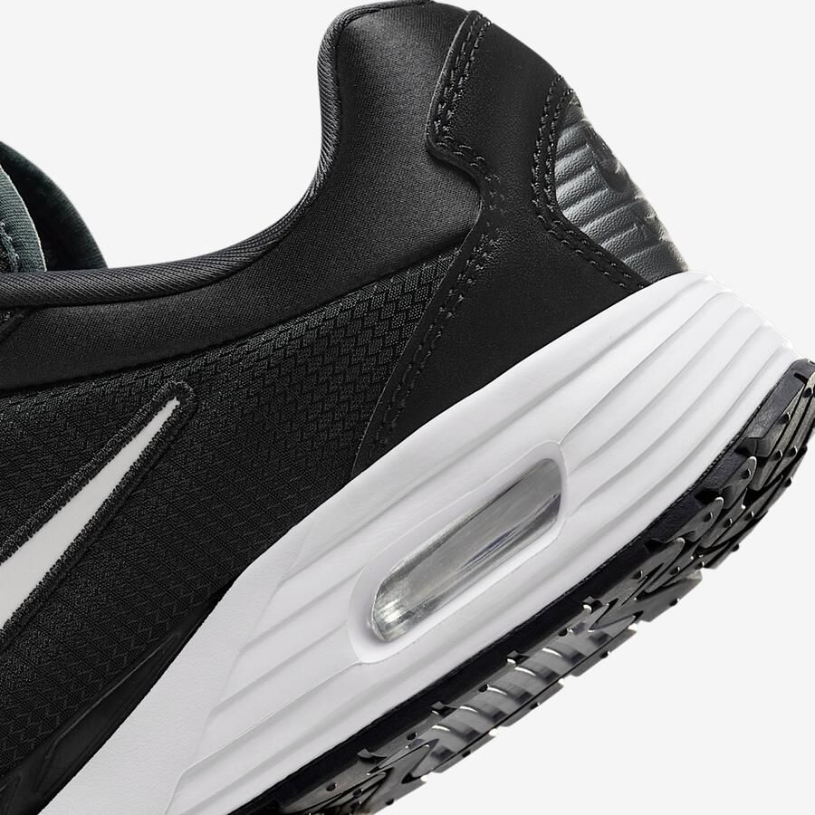 Nike Air Max Solo GS Black White Anthracite Zwart Wit Air Max Lifestyle Kinder Sneakers voor en