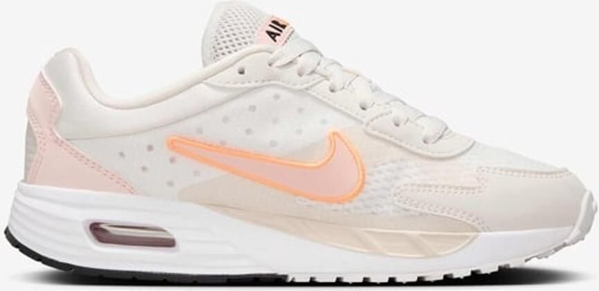 Nike Air Max Solo Phantom Wit Peach Cream Echo Pink Wit Bruin Air Max Lifestyle Kinder Sneakers voor en