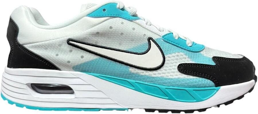 Nike Air Max Solo Sneakers Zwart Wit Blauw