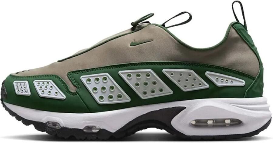 Nike Air Max SNDR Light Army White Black Fir Groen Wit Zwart Air Max Lifestyle Dames Sneakers voor Vrouwen
