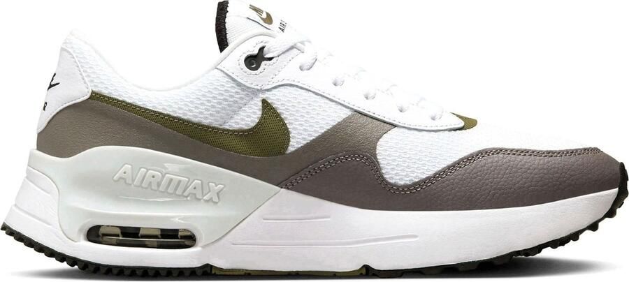 Nike Air Max Systm sneakers wit olijfgroen zwart - Foto 4