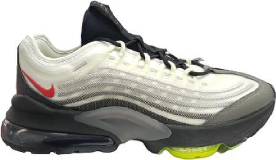 Nike Air Max ZM950 Zwart Light Smoke Grey Anthracite Action Red Zwart Grijs Air Max Lifestyle Heren Sneakers voor Mannen