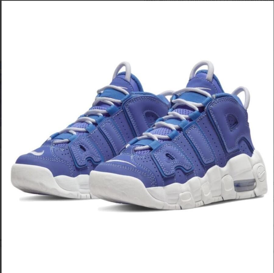 Nike Air More Uptempo Kinderschoenen Medium Blue Battle Blue White Kind - Foto 2